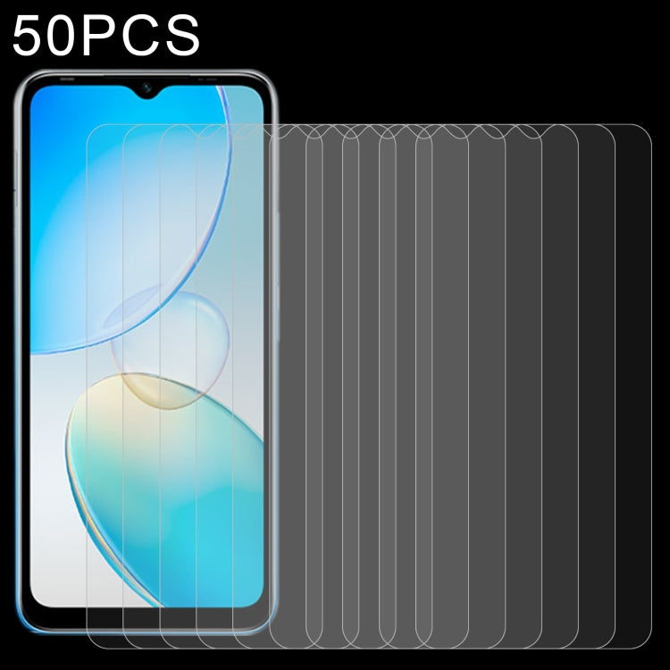 Pellicole in vetro temperato 0,26 mm 9H per Alcatel 1B 2022 e Infinix (50 pezzi)