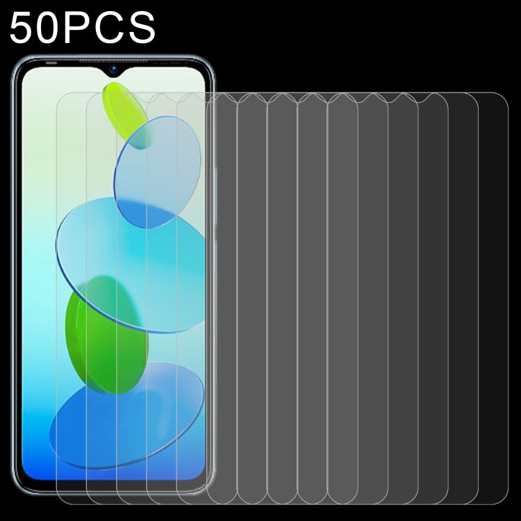 Pellicole in vetro temperato 0,26 mm 9H per Alcatel 1B 2022 e Infinix (50 pezzi)