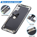 Schermo LCD TFT incell con digitalizzatore per iPhone 12/11/XS Ma