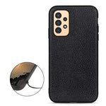 Custodia in vera pelle con texture Litchi per Samsung Galaxy A13