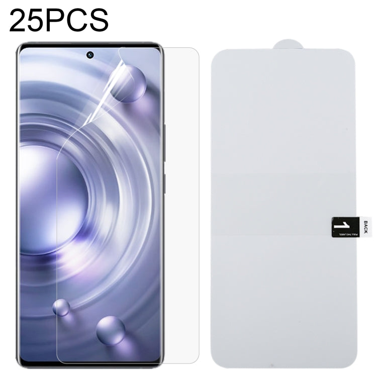 Pellicola idrogel antideflagrante per Vivo X80 / X80 Pro 25 pezzi