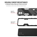 Custodia TPU antiurto con supporto per Samsung Galaxy M33 5G