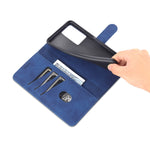 Custodia pelle a conchiglia con supporto orizzontale per vivo Y33s/Y75 5G