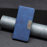 Custodia in pelle con giunzione magnetica per Sony Xperia 1, 5 e 10 III