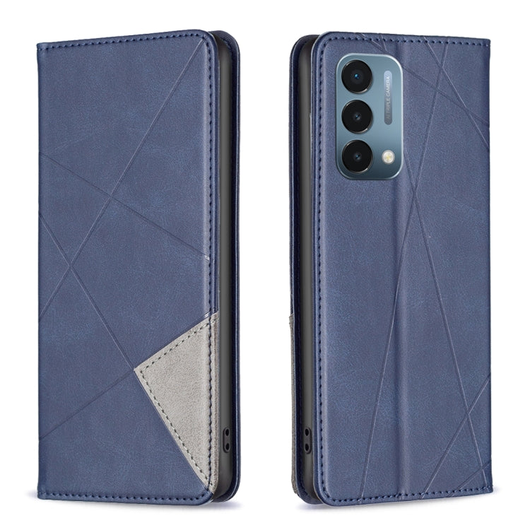 Custodia magnetica in pelle prismatic per OnePlus Nord N200 5G, OPPO Find X5