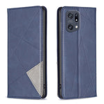 Custodia magnetica in pelle prismatic per OnePlus Nord N200 5G, OPPO Find X5