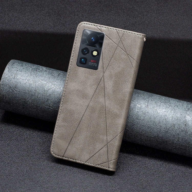 Custodia in pelle magnetica invisibile prismatica per Infinix Zero X / X Pro