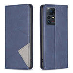 Custodia in pelle magnetica invisibile prismatica per Infinix Zero X / X Pro