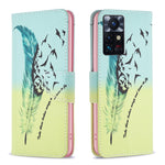 Custodia in pelle con disegno per Infinix Zero X Neo e / X Pro e X Pro