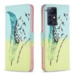 Custodia in pelle con disegno per Infinix Zero X Neo e / X Pro e X Pro