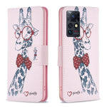 Custodia in pelle con disegno per Infinix Zero X Neo e / X Pro e X Pro