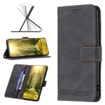 Custodia pelle flip RFID con fibbia magnetica per OnePlus Nord N200 5G
