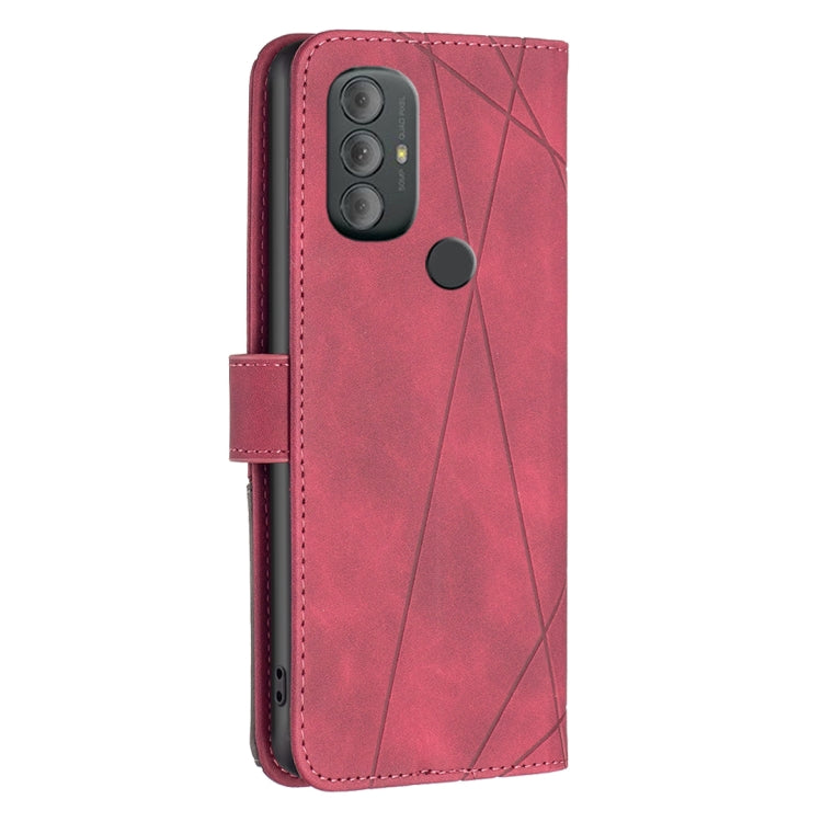 Custodia in pelle a vibrazione orizzontale con fibbia magnetica per Motorola