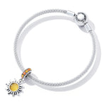 Ciondolo piccolo sole in argento sterling S925