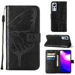 Custodia in pelle con farfalla goffrata per Infinix Note 11, 11i e 11S / Note 11