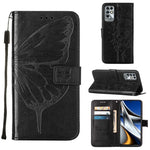 Custodia in pelle con farfalla goffrata per Infinix Note 11, 11i e 11S / Note 11