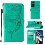 Custodia in pelle con farfalla goffrata per Infinix Smart 6, Zero X Neo e Zero X