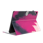 Custodia magnetica in pelle con motivo ad acquerello per Lenovo Tab M10 Plus