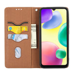 Custodia portafoglio in pelle PU per Xiaomi Redmi 10A