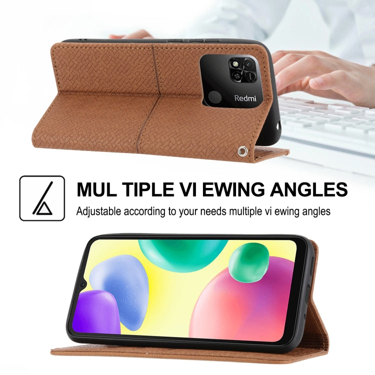 Custodia portafoglio in pelle PU per Xiaomi Redmi 10A