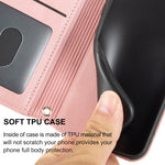 Custodia in pelle per telefono a conchiglia orizzontale con fibbia magnetica a righe in rilievo, For Nokia G21 / G11, For Google Pixel 7 Pro, For Kyocera Android One S9 / Digno Sanga Edition, For OPPO Realme C31 4G Global