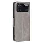 Custodia pelle flip per Xiaomi Poco M4 Pro e Xiaomi Poco M4 Pro 5G e Poco M4 Pro