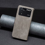 Custodia pelle flip per Xiaomi Poco M4 Pro e Xiaomi Poco M4 Pro 5G e Poco M4 Pro