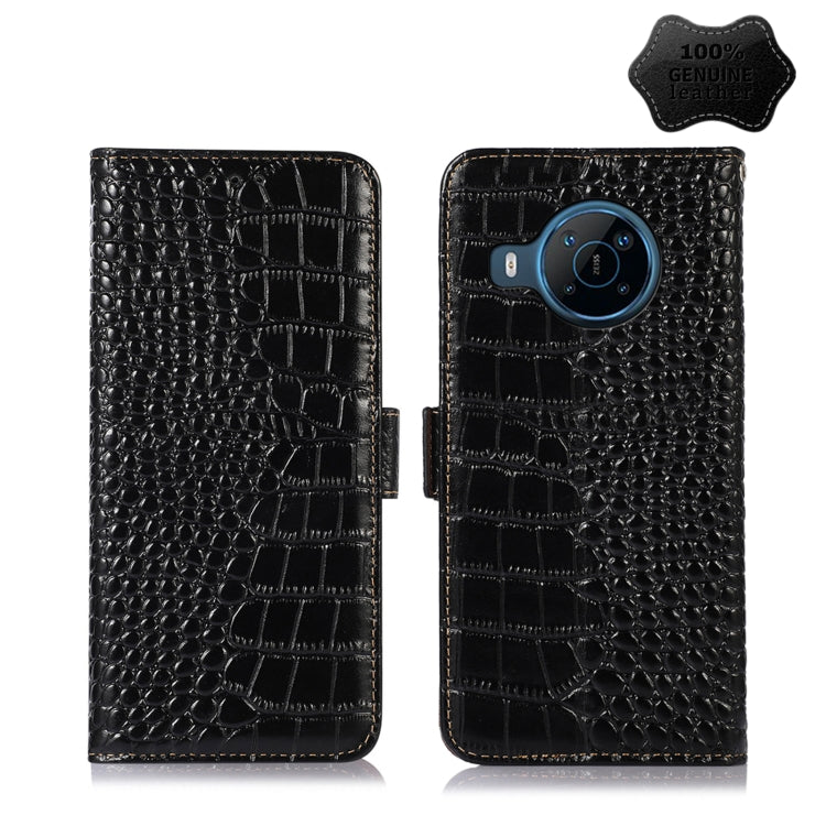 Custodia per telefono in pelle di vacchetta di coccodrillo, For Nokia X100, For OPPO Reno7 4G Global/F21 Pro 4G, For Xiaomi Redmi 10A / 9C, For Samsung Galaxy F23 5G / M23, For Samsung Galaxy M53 5G, For Samsung Galaxy S21 FE 5G