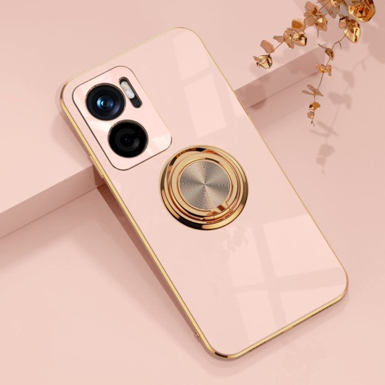 Custodia protettiva in silicone 6D con supporto anello per Xiaomi Redmi Note 11E