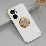 Custodia protettiva in silicone 6D con supporto anello per Xiaomi Redmi Note 11E