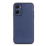 Custodia in pelle per OPPO A76 con trama agnello