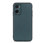 Custodia in pelle per OPPO A76 con trama agnello