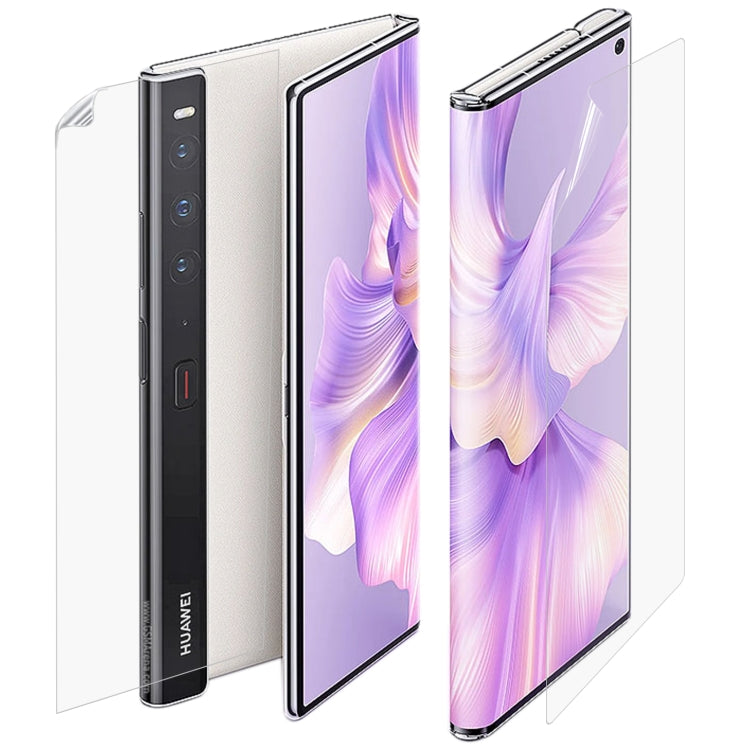 Pellicola idrogel antideflagrante anteriore e posteriore per Huawei Mate Xs 2