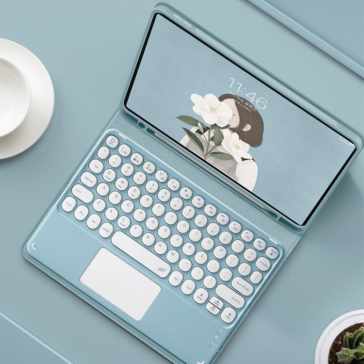 Custodia in pelle con tastiera Bluetooth per Samsung Galaxy Tab S6 Lite