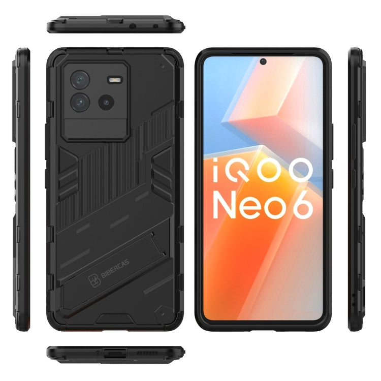 Custodia TPU con supporto per vivo iQOO Neo6 5G
