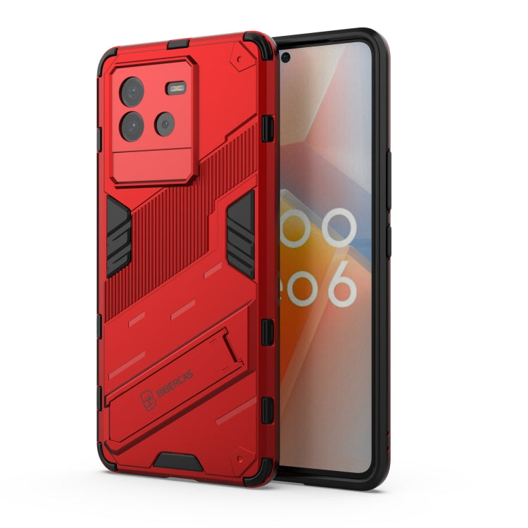 Custodia TPU con supporto per vivo iQOO Neo6 5G