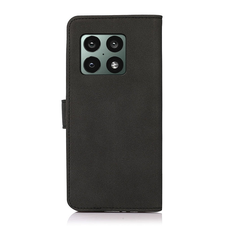 Custodia in pelle con trama opaca per OnePlus 10 Pro e Nord CE 2 5G