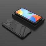 Custodia TPU con supporto per Xiaomi Redmi 10C 4G
