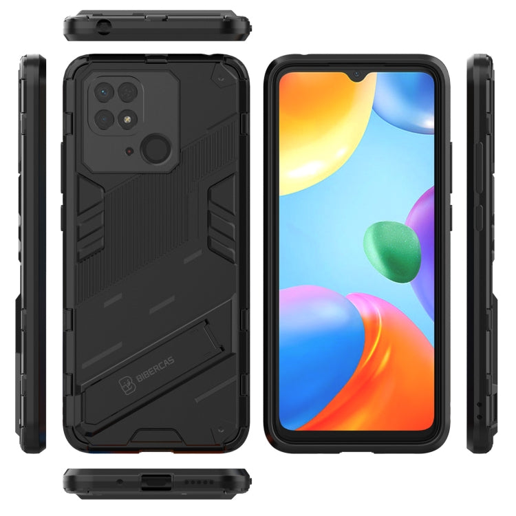 Custodia TPU con supporto per Xiaomi Redmi 10C 4G