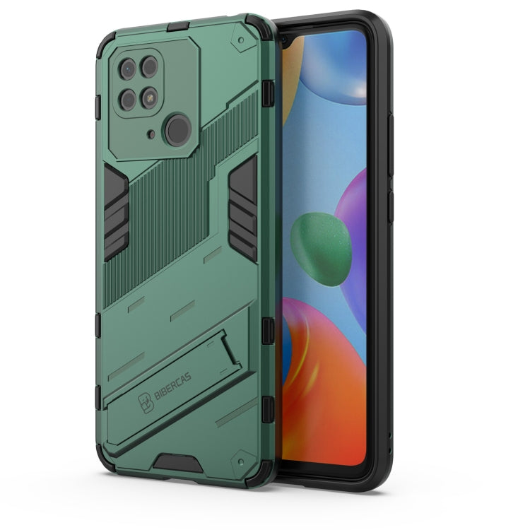 Custodia TPU con supporto per Xiaomi Redmi 10C 4G