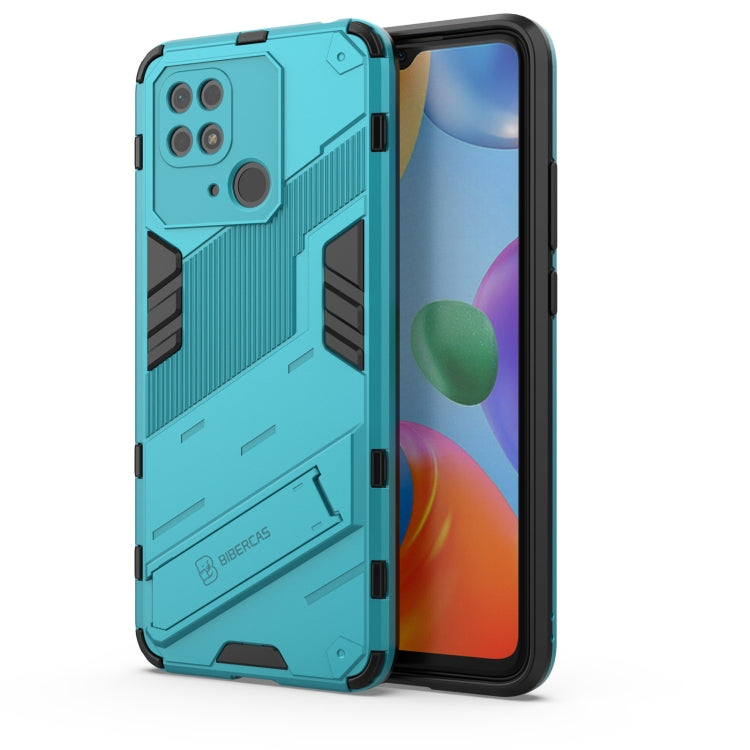 Custodia TPU con supporto per Xiaomi Redmi 10C 4G