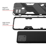 Custodia TPU con supporto per Xiaomi Redmi 10C 4G