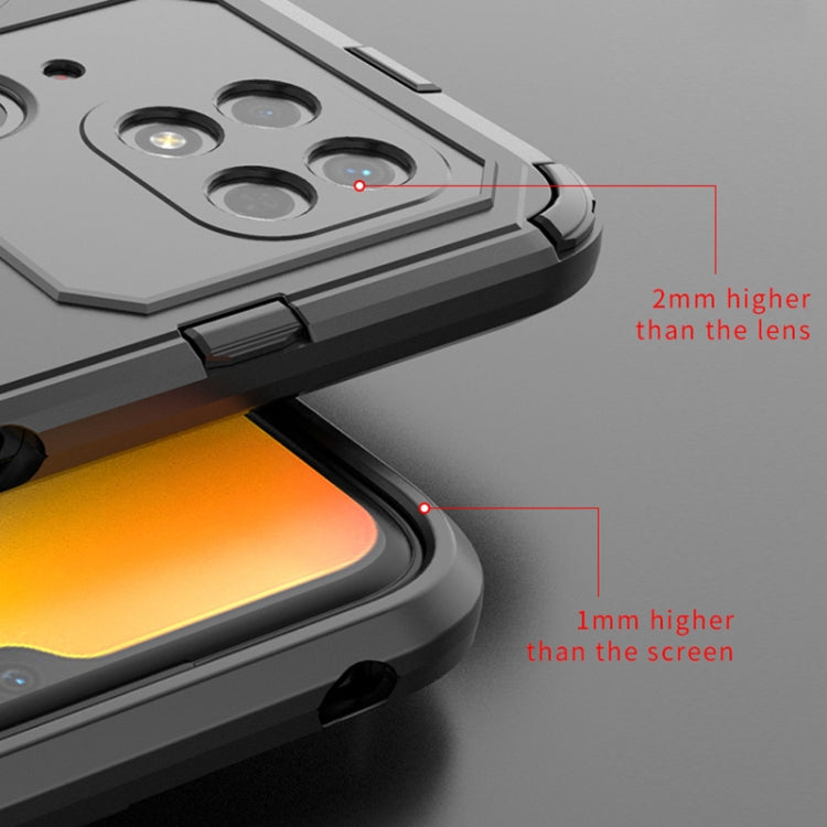 Custodia TPU con supporto per Xiaomi Redmi 10C 4G