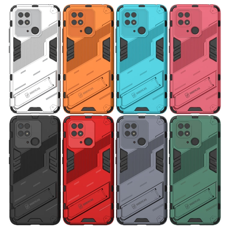 Custodia TPU con supporto per Xiaomi Redmi 10C 4G
