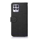 Custodia RFID in pelle con texture Litchi per OPPO Realme 8i, OPPO Realme 9