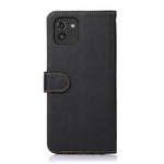 Custodia portafoglio in pelle RFID per smartphone compatibili