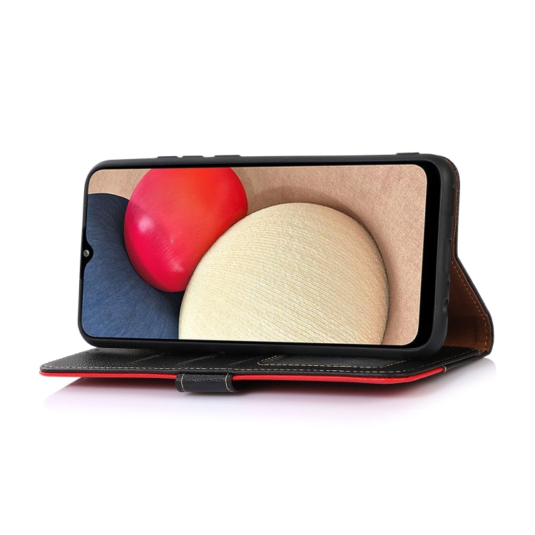 Custodia RFID in pelle con texture Litchi per Xiaomi Redmi