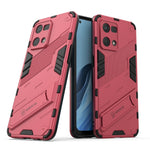 Custodia antiurto Punk Armor 2 in 1 per OPPO Reno7 4G con supporto invisibile