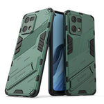 Custodia antiurto Punk Armor 2 in 1 per OPPO Reno7 4G con supporto invisibile