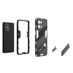 Custodia antiurto Punk Armor 2 in 1 per OPPO Reno7 4G con supporto invisibile
